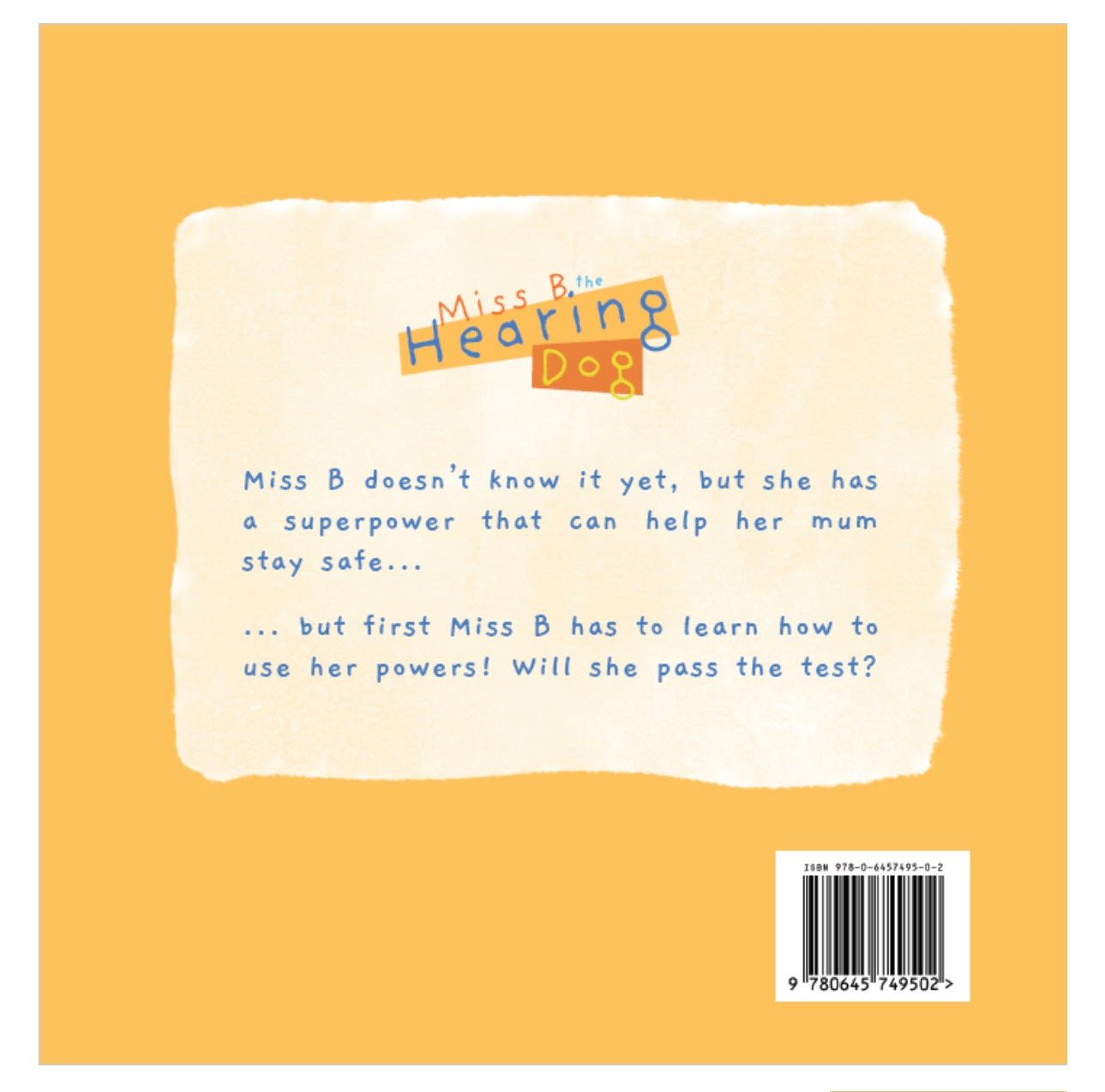 Miss B The hearing dog