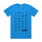 Auslan Alphabet - Adults T-Shirt