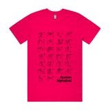 Auslan Alphabet - Adults T-Shirt