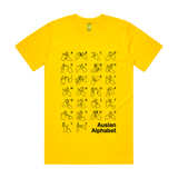 Auslan Alphabet - Adults T-Shirt