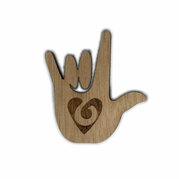 I Love You - Auslan Fridge Magnets