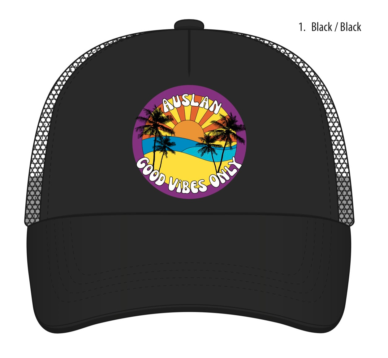 Auslan Good Vibes Only Hat