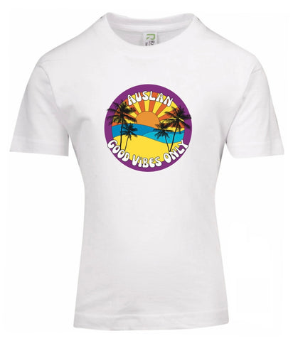 Kids Auslan Good Vibes Only T-shirt