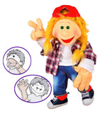 Living Puppets - Auslan Signing Puppet - Rhylee/Riley, Betsy, Jeremiah,