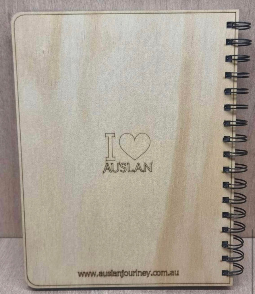 Deaf Note Ruiok Wooden note book made by a Deaf man – Auslan Journey