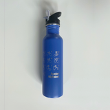 Auslan Alphabet - Stainless Steel, Double Wall Insulated Drink Bottle