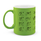 Auslan Alphabet Coffee Mug