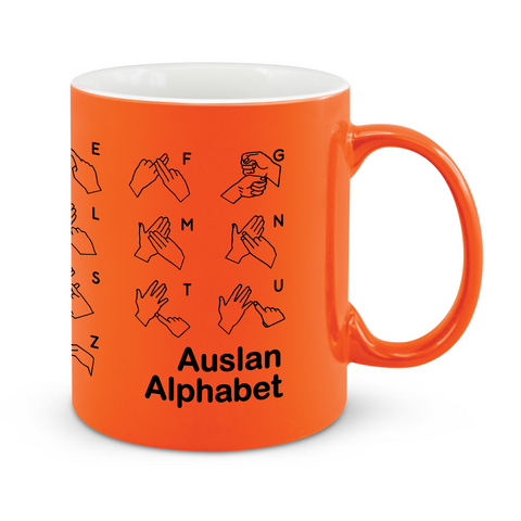 Auslan Alphabet Coffee Mug