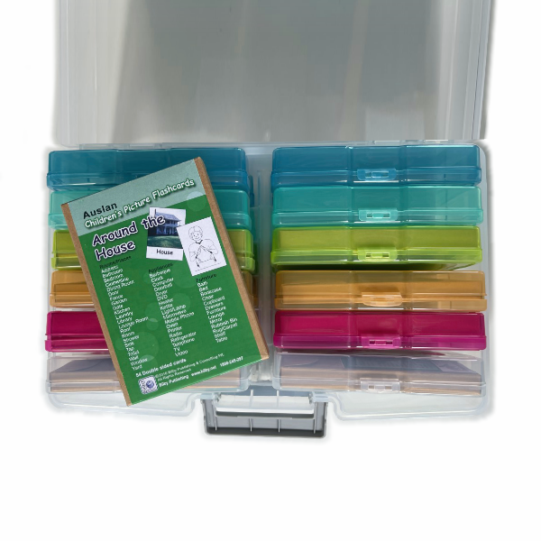 Flashcard Storage Box Auslan Journey
