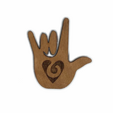 I Love You - Auslan Fridge Magnets