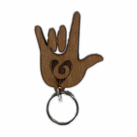 I love you - Auslan Handshape Keyring