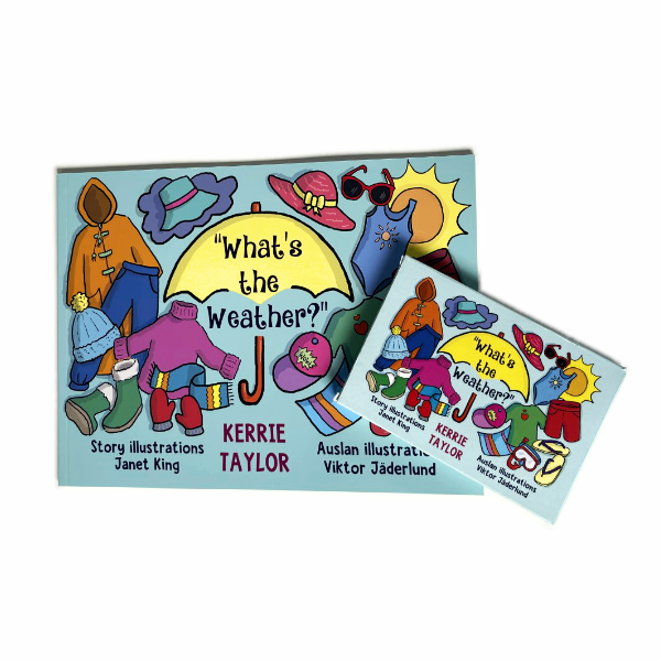 What’s the Weather - Auslan Book and Flashcards (Available as a set or standalone)