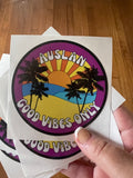 Auslan Good Vibes Stickers